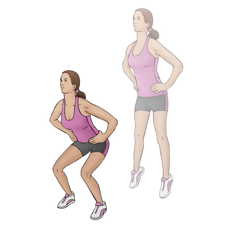 squat jumps