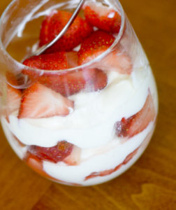 parfait strawberry