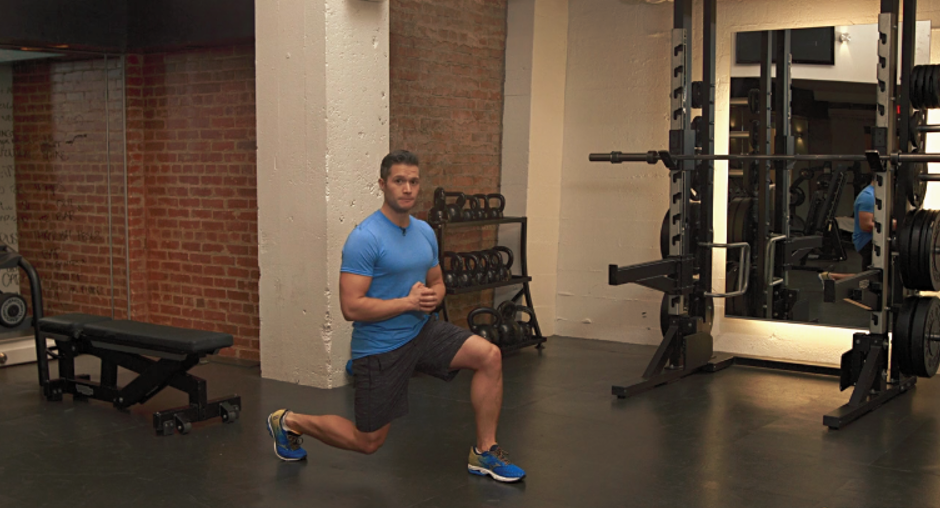 Pearland personal trainer reverse lunges