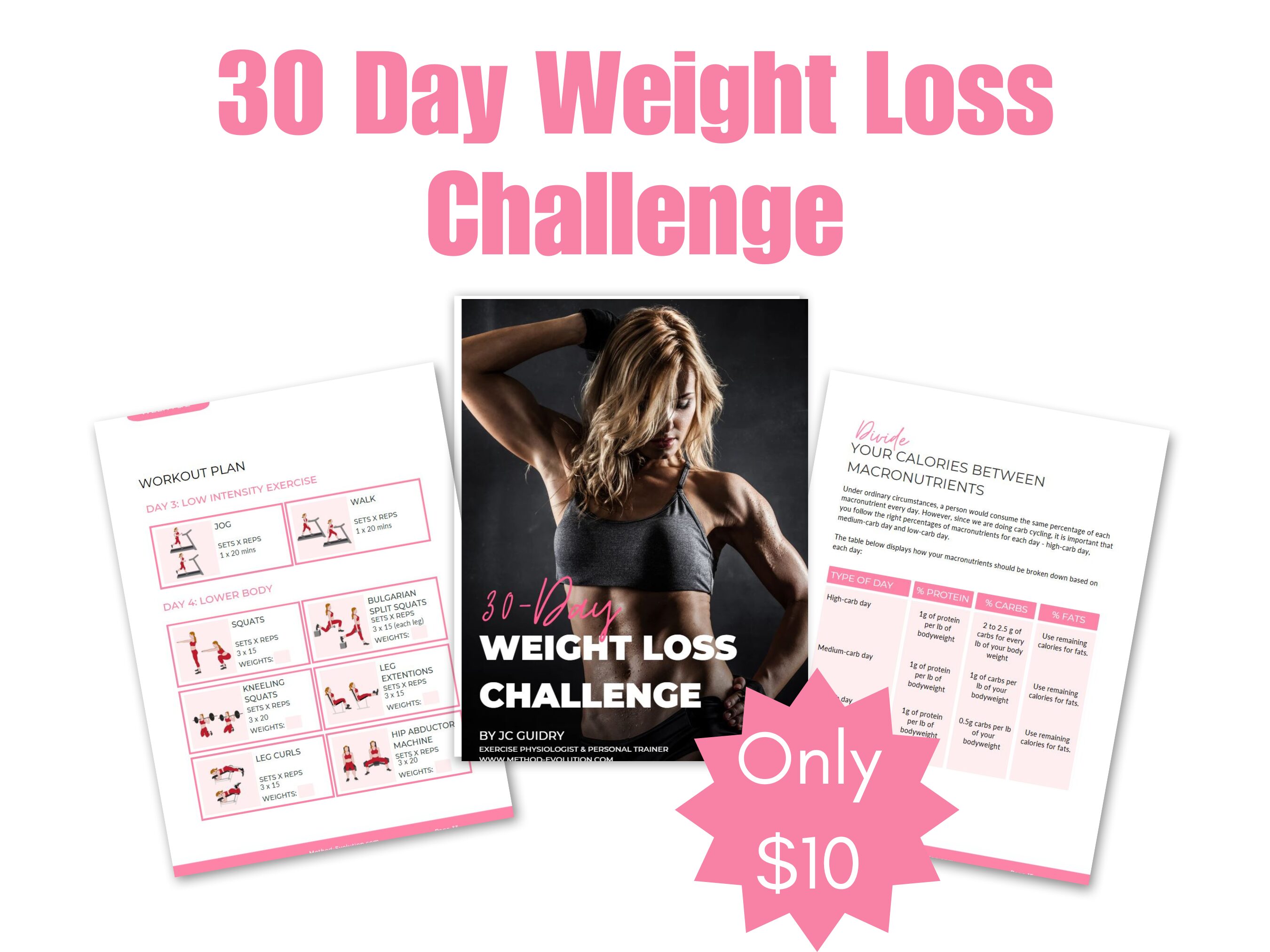 30 day weight loss jc guidry fulshear tx